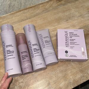 Keranique Rejuvenate 5 piece Healthy Hair Re-Growth System